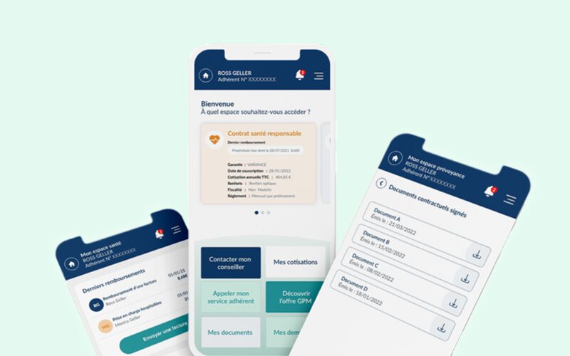 Groupe Pasteur Mutualité : App adhérents