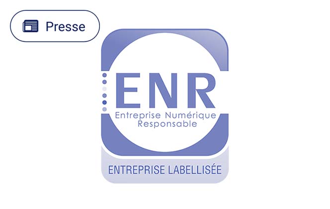 InfleXsys obtient le label ENR, Entreprise Numérique Responsable