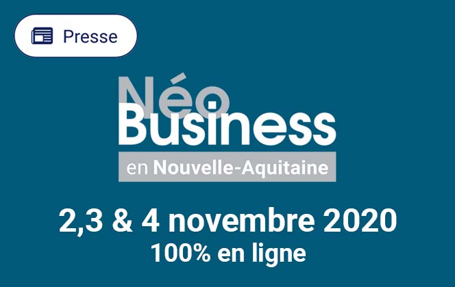 InfleXsys participe à Néo Business en Nouvelle-Aquitaine, les RV B2B 100% en ligne, les 2, 3 et 4 novembre prochains