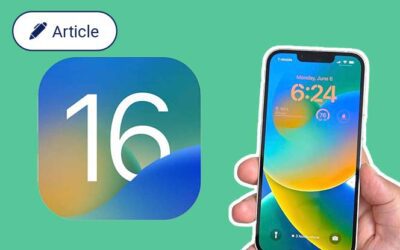 iOS 16 : quoi de neuf ?