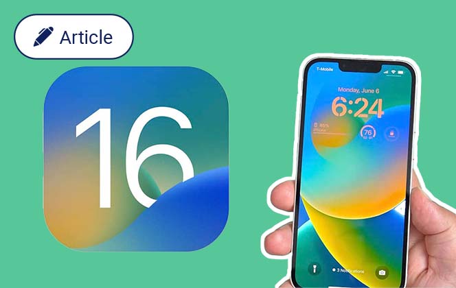 iOS 16 : quoi de neuf ?