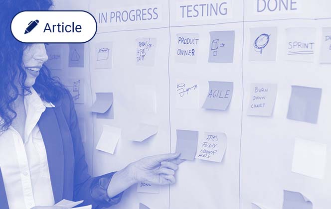 [ Infographie ] Projet d’appli mobile : Les mots-clés du développement Agile, décryptés [#3/6]