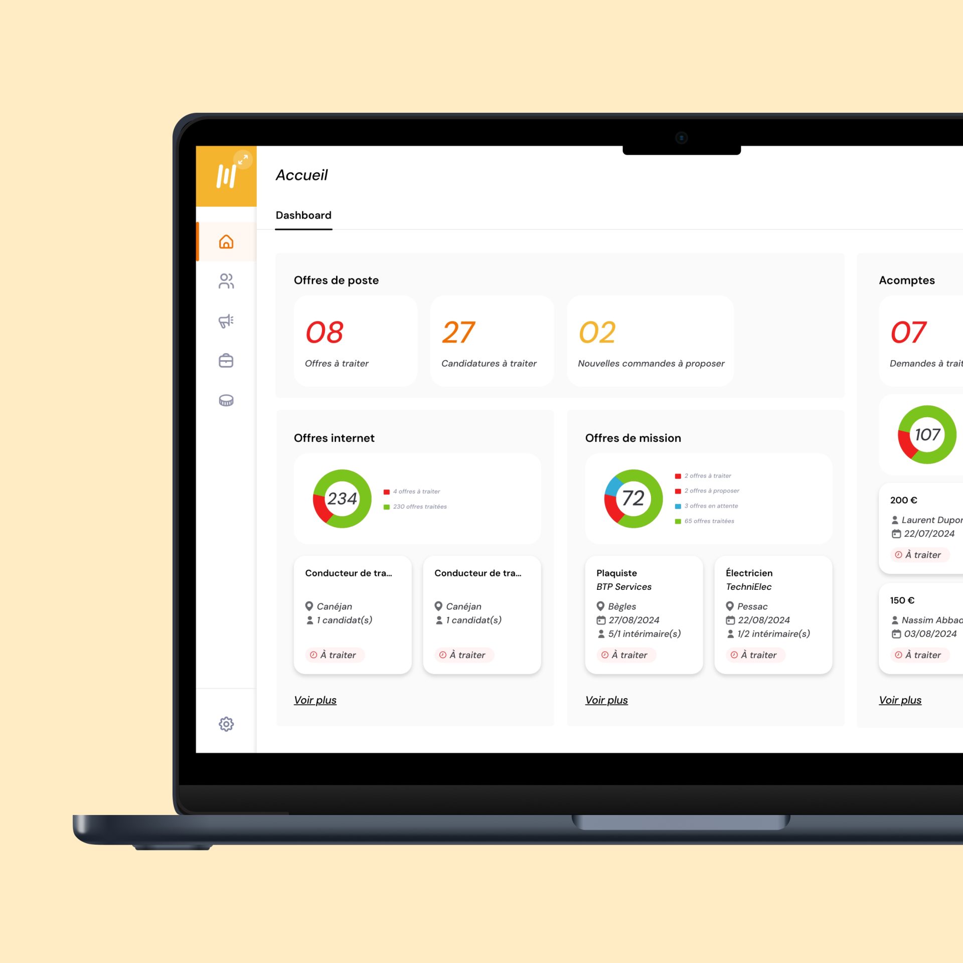 Conception UX/UI d’un back-office métier pour Groupe Morgan Services